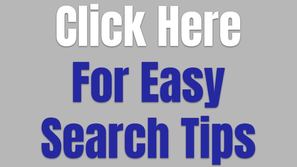 Easy Search Tips 